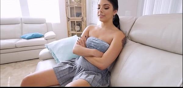  Hot Thick Latina Teen Stepsister Gina Valentina Fucked By Stepbrother After Catching Him Sniffing Her Panties POV